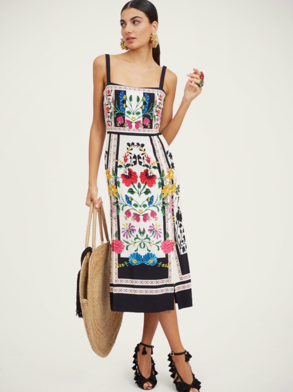 La Double J Buy me a martini floral dress - M/L - Like new